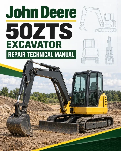 John Deere 50ZTS Excavator Repair Technical Manual John Deere 50ZTS Excavator Repair Technical Manual