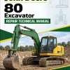 John Deere 80 Excavator Repair Technical Manual