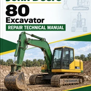 John Deere 80 Excavator Repair Technical Manual
