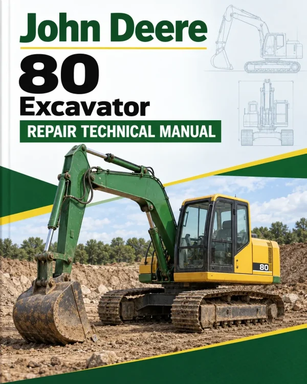 John Deere 80 Excavator Repair Technical Manual