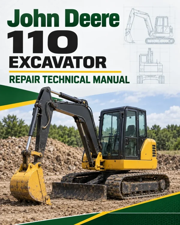 John Deere 110 Excavator Repair Technical Manual