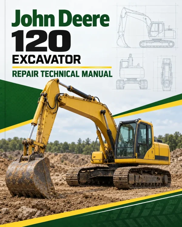 John Deere 120 Excavator Repair Technical Manual