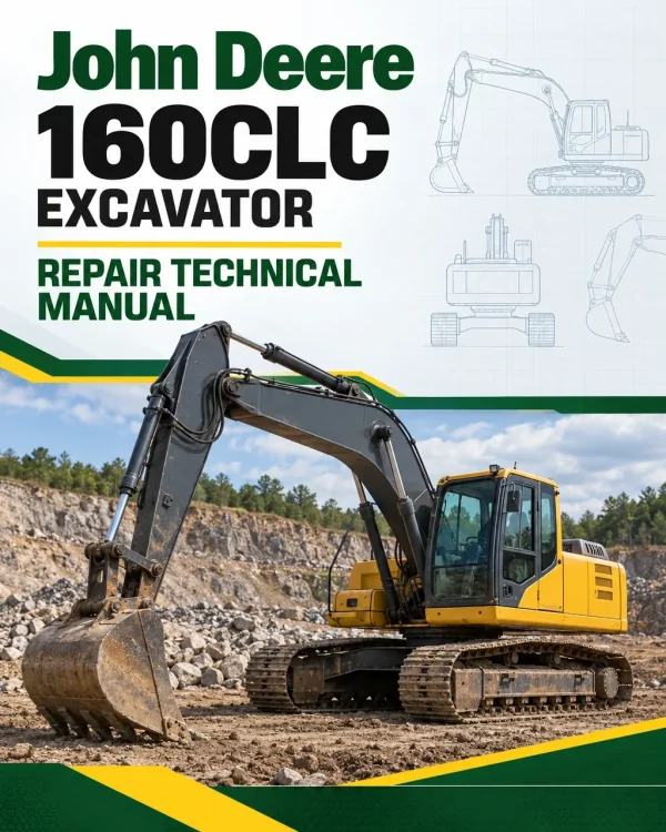 John Deere 160CLC Excavator Repair Technical Manual John Deere 160CLC Excavator Repair Technical Manual