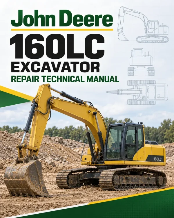 John Deere 160LC Excavator Repair Technical Manual