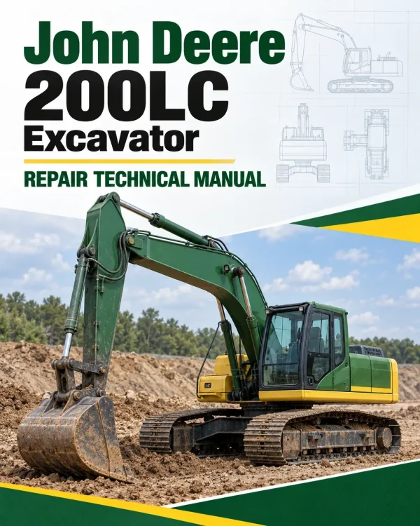 John Deere 200LC Excavator Repair Technical Manual