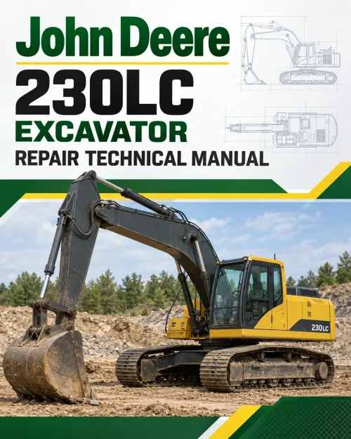 John Deere 230LC Excavator Repair Technical Manual John Deere 230LC Excavator Repair Technical Manual