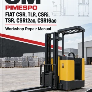 OM PIMESPO FIAT CSR, TLR, CSRi, TSR, CSR12ac, CSR16ac Workshop Repair Manual OM PIMESPO FIAT CSR, TLR, CSRi, TSR, CSR12ac, CSR16ac Workshop Repair Manual