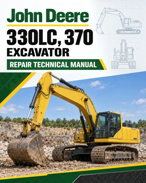 John Deere 330LC, 370 Excavator Repair Technical Manual John Deere 330LC, 370 Excavator Repair Technical Manual