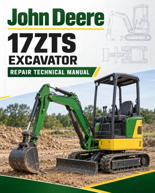 John Deere 17ZTS Excavator Repair Technical Manual