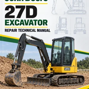 John Deere 27D Excavator Repair Technical Manual