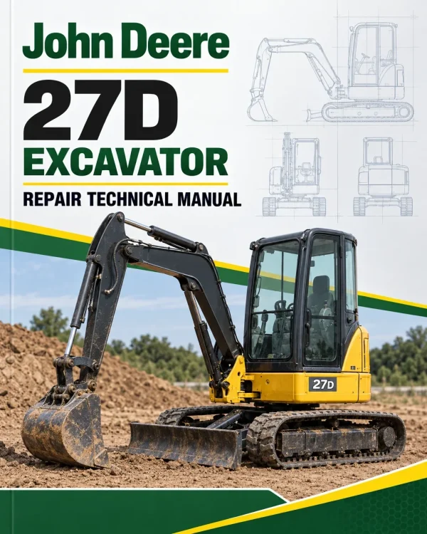 John Deere 27D Excavator Repair Technical Manual John Deere 27D Excavator Repair Technical Manual