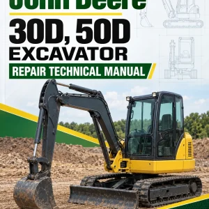 John Deere 30D, 50D Excavator Repair Technical Manual John Deere 30D, 50D Excavator Repair Technical Manual