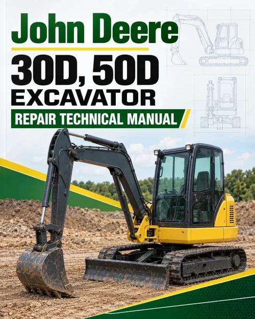 John Deere 30D, 50D Excavator Repair Technical Manual John Deere 30D, 50D Excavator Repair Technical Manual