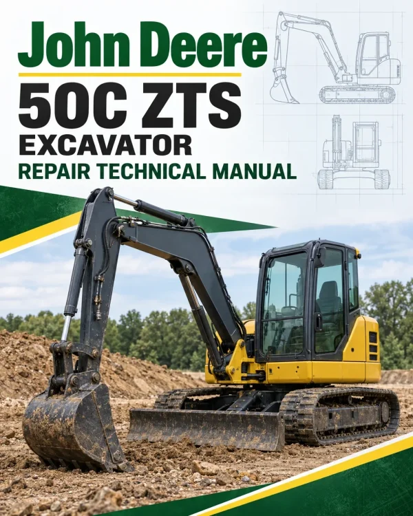 John Deere 50C ZTS Excavator Repair Technical Manual John Deere 50C ZTS Excavator Repair Technical Manual