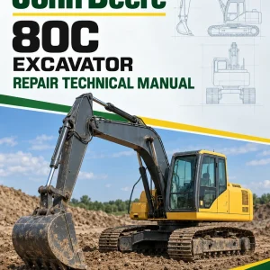 John Deere 80C Excavator Repair Technical Manual