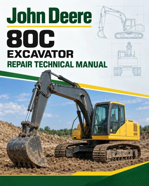 John Deere 80C Excavator Repair Technical Manual John Deere 80C Excavator Repair Technical Manual