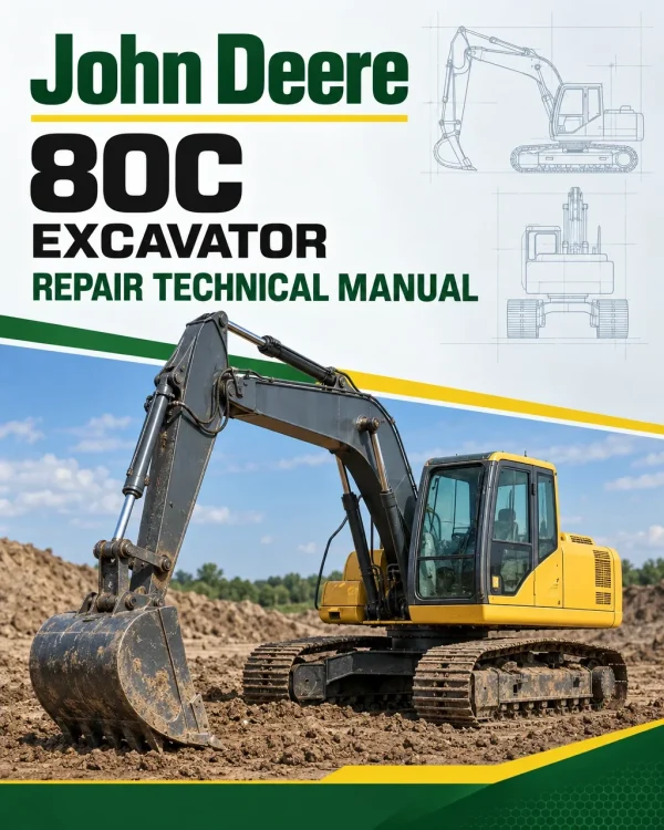 John Deere 80C Excavator Repair Technical Manual John Deere 80C Excavator Repair Technical Manual