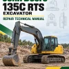 John Deere 135C RTS Excavator Repair Technical Manual John Deere 135C RTS Excavator Repair Technical Manual