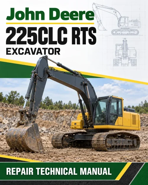 John Deere 225CLC RTS Excavator Repair Technical Manual John Deere 225CLC RTS Excavator Repair Technical Manual