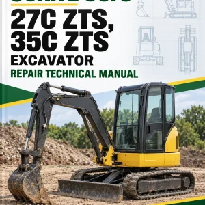 John Deere 27C ZTS, 35C ZTS Excavator Repair Technical Manual