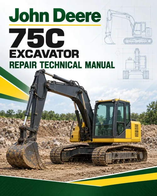 John Deere 75C Excavator Repair Technical Manual John Deere 75C Excavator Repair Technical Manual