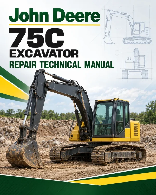 John Deere 75C Excavator Repair Technical Manual John Deere 75C Excavator Repair Technical Manual