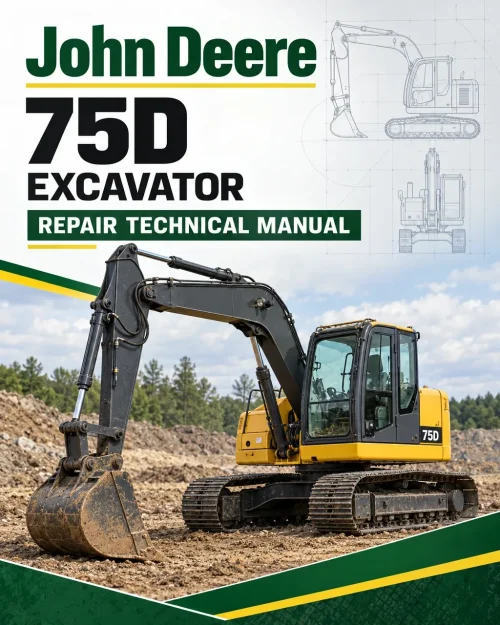 John Deere 75D Excavator Repair Technical Manual John Deere 75D Excavator Repair Technical Manual
