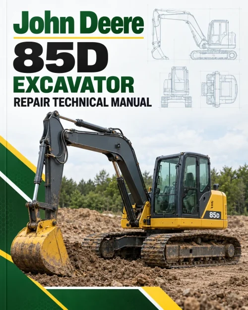 John Deere 85D Excavator Repair Technical Manual John Deere 85D Excavator Repair Technical Manual