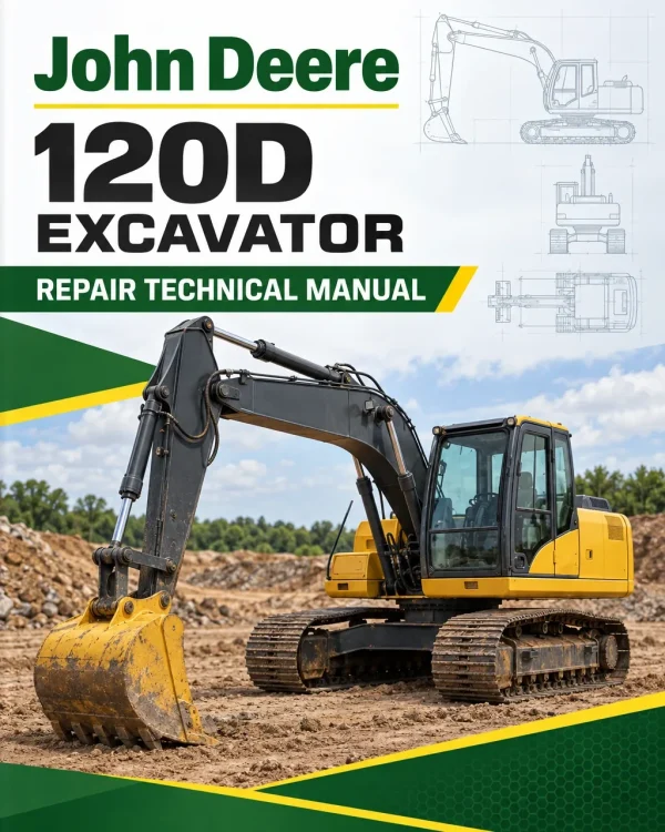 John Deere 120D Excavator Repair Technical Manual