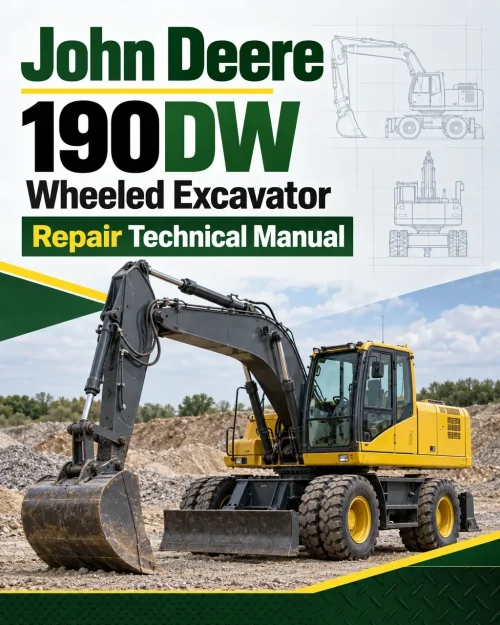 John Deere 190DW Wheeled Excavator Repair Technical Manual John Deere 190DW Wheeled Excavator Repair Technical Manual