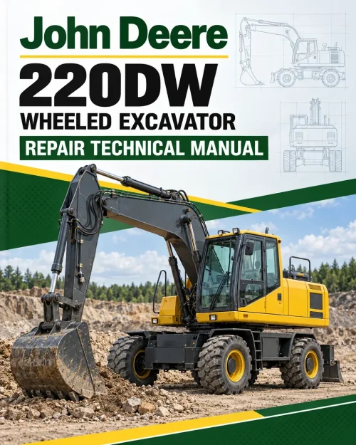 John Deere 220DW Wheeled Excavator Repair Technical Manual John Deere 220DW Wheeled Excavator Repair Technical Manual