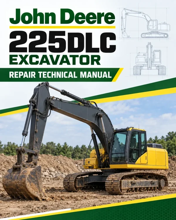 John Deere 225DLC Excavator Repair Technical Manual