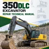 John Deere 350DLC Excavator Repair Technical Manual