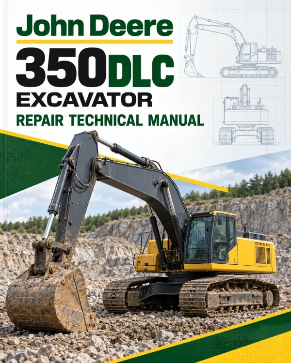 John Deere 350DLC Excavator Repair Technical Manual