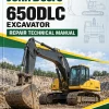 John Deere 650DLC Excavator Repair Technical Manual
