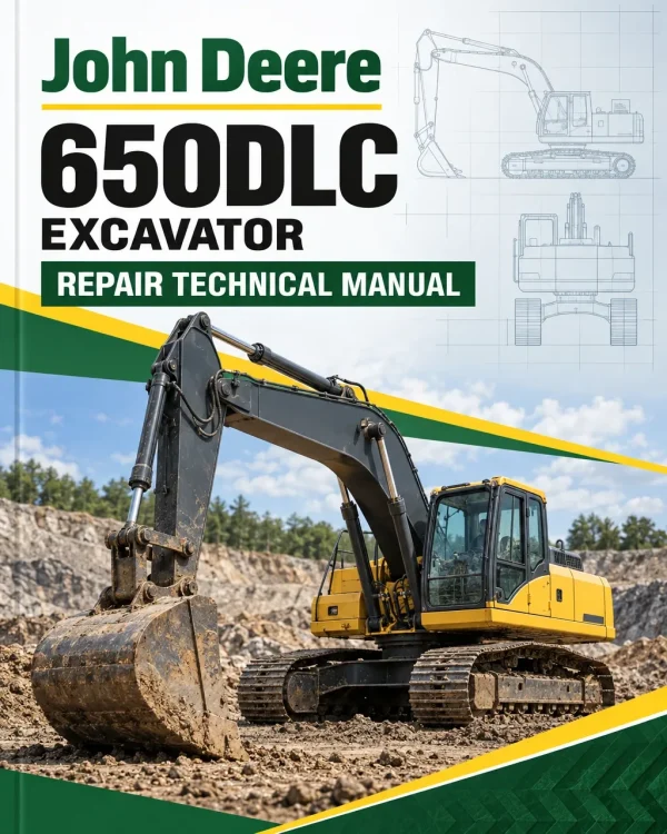 John Deere 650DLC Excavator Repair Technical Manual