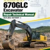 John Deere 670GLC Excavator Repair Technical Manual (S.N after E670001 -)
