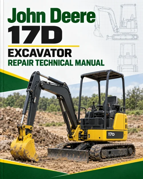 John Deere 17D Excavator Repair Technical Manual John Deere 17D Excavator Repair Technical Manual