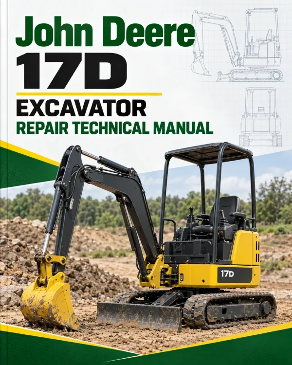 John Deere 17D Excavator Repair Technical Manual John Deere 17D Excavator Repair Technical Manual