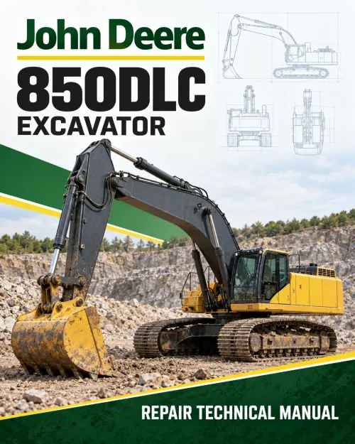 John Deere 850DLC Excavator Repair Technical Manual John Deere 850DLC Excavator Repair Technical Manual