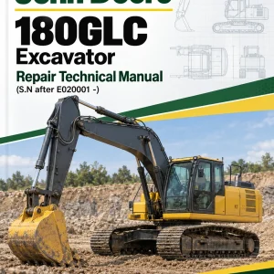 John Deere 180GLC Excavator Repair Technical Manual (S.N after E020001 -) John Deere 180GLC Excavator Repair Technical Manual (S.N after E020001 -)