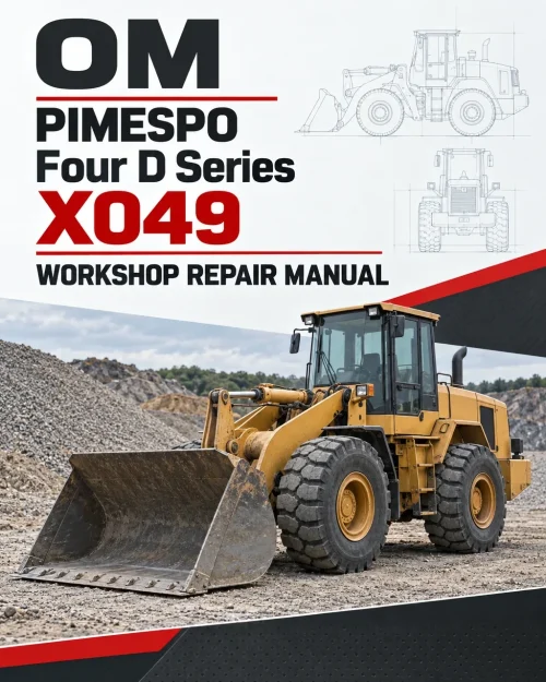 OM PIMESPO Four D Series X049 Workshop Repair Manual OM PIMESPO Four D Series X049 Workshop Repair Manual