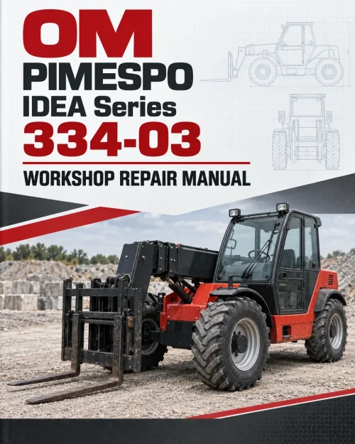OM PIMESPO IDEA Series 334-03 Workshop Repair Manual OM PIMESPO IDEA Series 334-03 Workshop Repair Manual