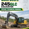 John Deere 245GLC Excavator Repair Technical Manual (S.N after E600001 - )