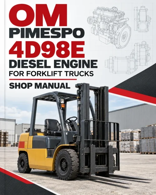 OM Pimespo 4D98E Diesel Engine For Forklift Trucks Shop Manual