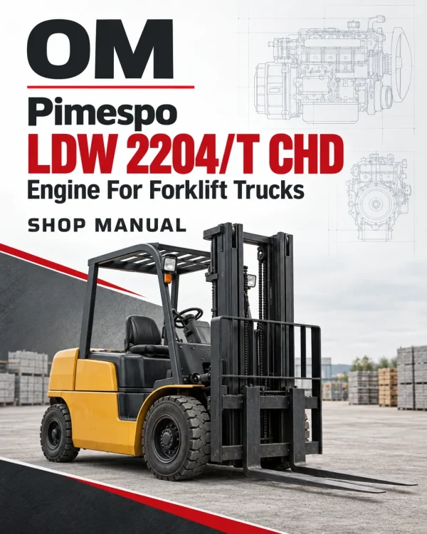 OM Pimespo LDW 2204/T CHD Engine For Forklift Trucks Shop Manual OM Pimespo LDW 2204/T CHD Engine For Forklift Trucks Shop Manual
