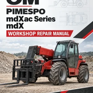 OM PIMESPO mdXac Series mdX Workshop Repair Manual