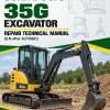 John Deere 35G Excavator Repair Technical Manual (S.N after K270001) John Deere 35G Excavator Repair Technical Manual (S.N after K270001)