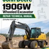 John Deere 190GW Wheeled Excavator Repair Technical Manual (S.N after E051001 - )