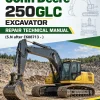 John Deere 250GLC Excavator Repair Technical Manual (S.N after F608713 - )